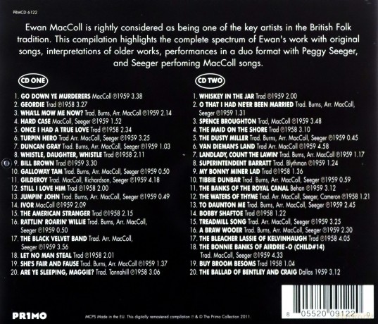 Ewan Maccoll: Essential Recordings [2CD]
