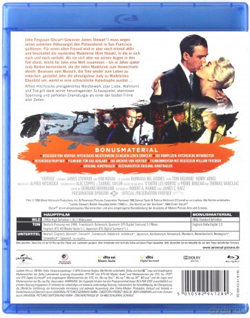 Vertigo (Zawrót głowy) [Blu-Ray]