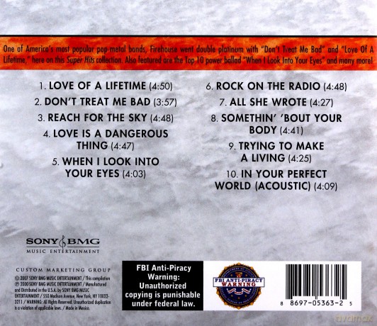 Firehouse: Super Hits [CD]