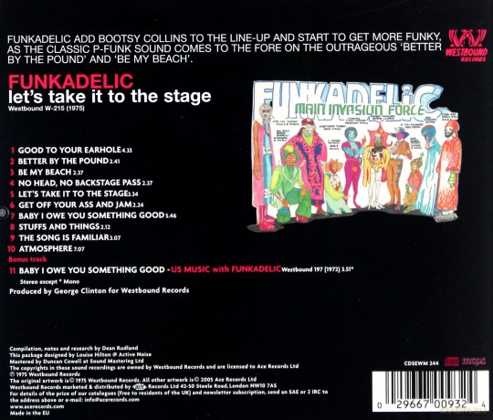 Funkadelic: Let'S Take It To The Stage [CD]