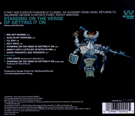 Funkadelic: Standing On The Verge [CD]