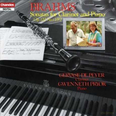 Gervase Depeyergwenneth Pryor: Brahms Clarinet Sonatas [CD]