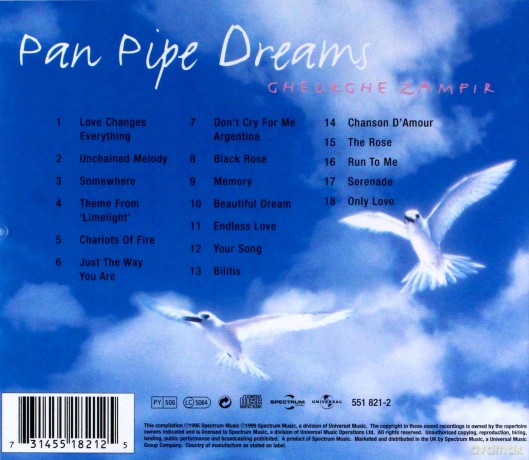 Gheorghe Zamfir: Pan Pipe Dreams [CD]