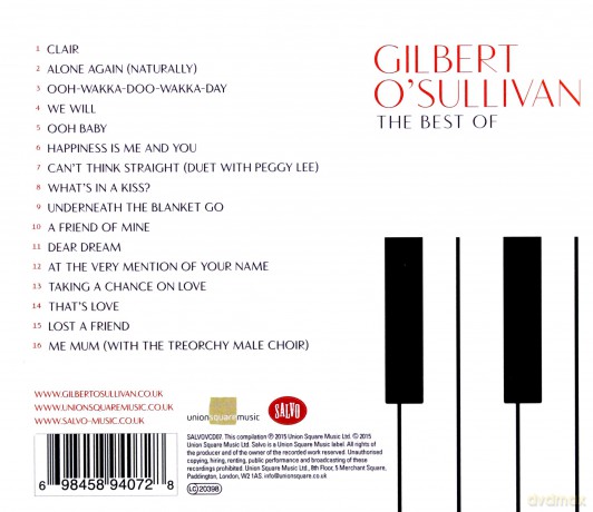 Gilbert O'sullivan: The Best Of [CD]