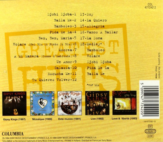 Gipsy Kings: Greatest Hits [CD]