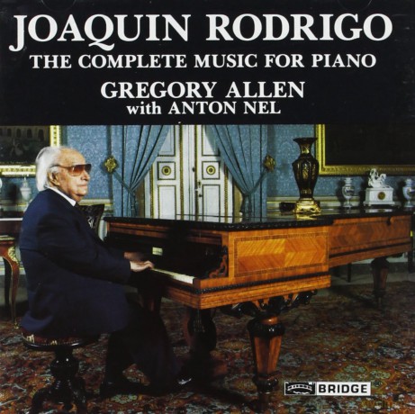 Gregory Allen With Anton Nel: Rodrigo Complete Music For Piano [2CD]