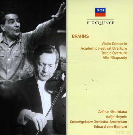Grumiaux&Heynis&Concertgebouwo: Violin Concerto [CD]