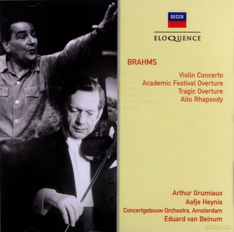 Grumiaux&Heynis&Concertgebouwo: Violin Concerto [CD]