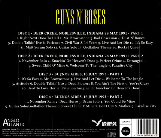 Guns N' Roses: Use Your Illusions [4CD]