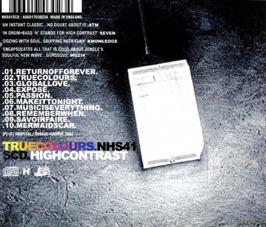High Contrast: True Colours [2CD]
