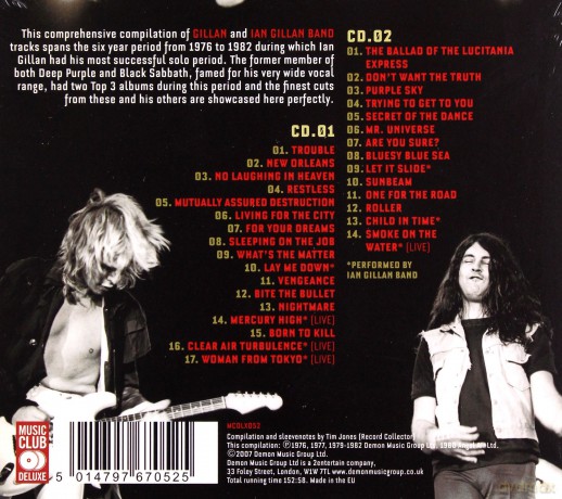 Ian Gillan: Unchain Your Brain - The Best Of [2CD]