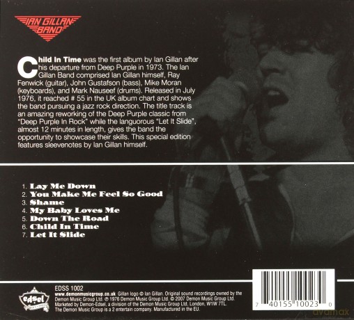 Ian Gillan Band: Child In Time [CD]