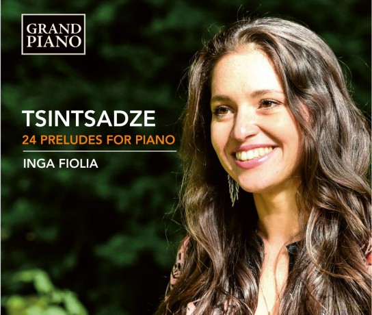 Inga Fiolia: Sulkhan Tsintsadze: 24 Preludes For Piano [CD]