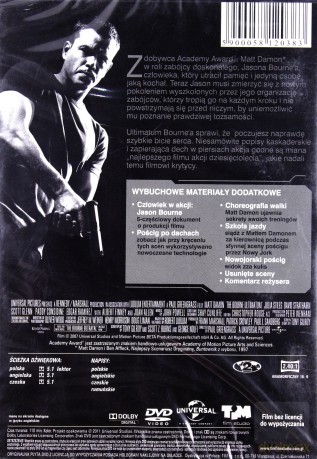 Ultimatum Bourne'a  [DVD]