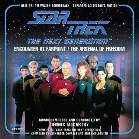 Jerry Goldsmith: Star Trek: The Next Generation - Encounter At Farpoint / The Arsenal Of Freedom (Expanded Collectors Edition) [CD]
