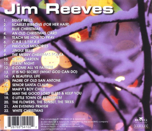 Jim Reeves: Christmas Songbook [CD]