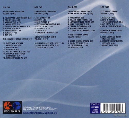 Jimmy Smith: Eight Classic Albums [4CD]