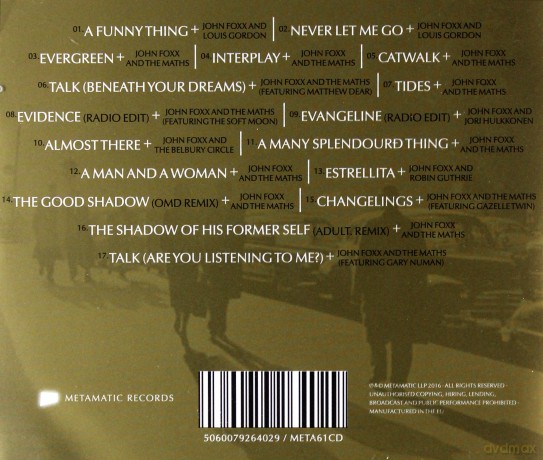 John Foxx: 21St Century A Man A Woman And A City [CD]