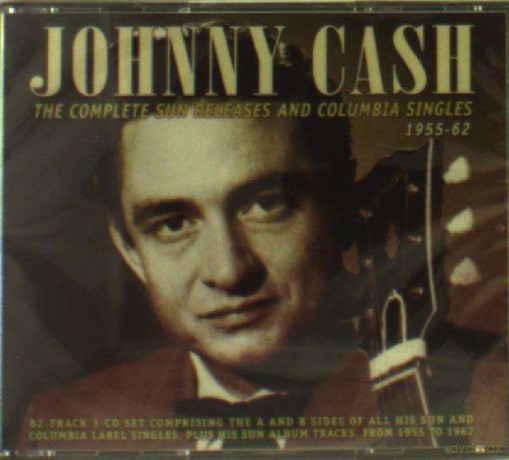 Johnny Cash: The Complete Sun Releases And Columbia Singles 1955-62 [3CD]