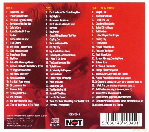Johnny Cash: The Very Best Of [3CD]