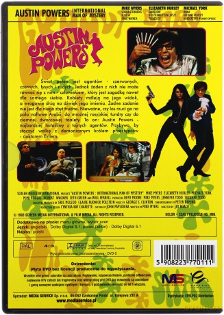 Austin Powers: Agent specjalnej troski [DVD]