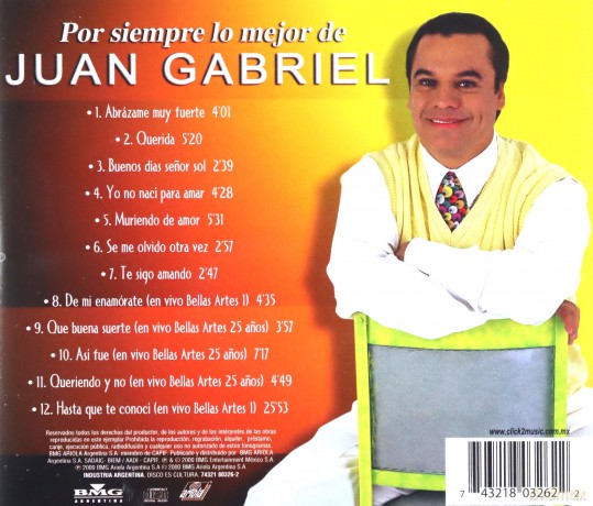 Juan Gabriel: Por Siempre Lo Mejor De [CD]