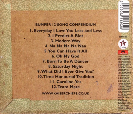 Kaiser Chiefs: Employment [CD]