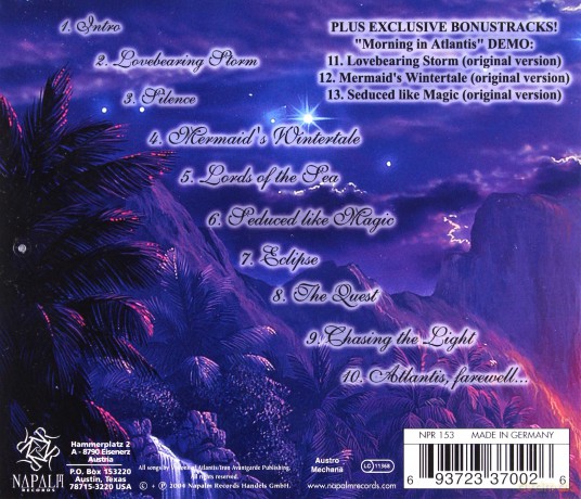 Visions Of Atlantis: Eternal Endless... [CD]