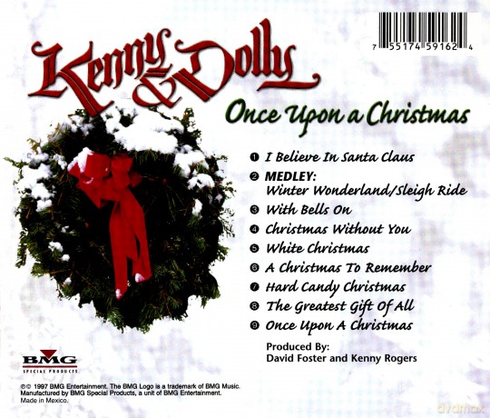 Kenny Rogers & Dolly Parton: Once Upon A Christmas [CD]