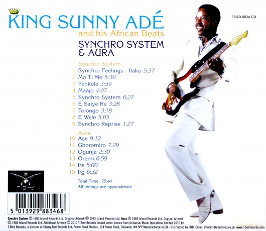 King Sunny Ade: Synchro System/Aura [CD]