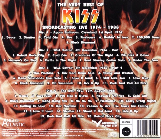 Kiss: Radio Waves 1974-1988 - The Very Best Of [4CD]