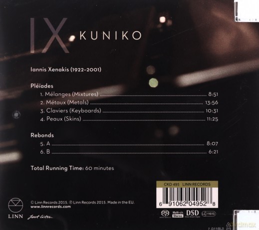 Kuniko: Xenakis - Ix - Including Pleiades [SACD]