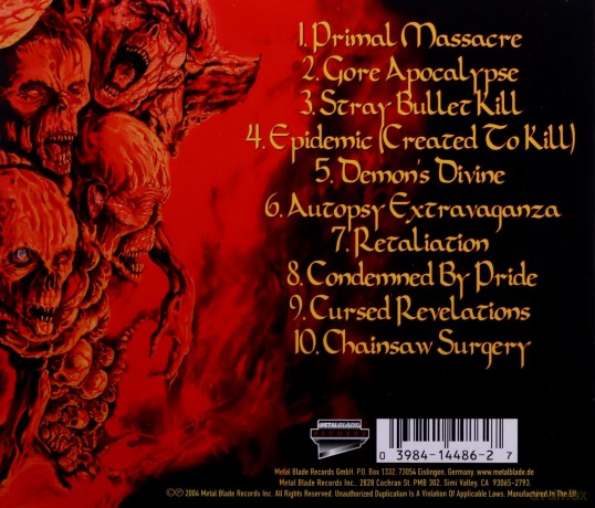 Vomitory: Primal Massacre [CD]