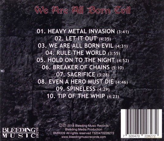 Lechery: We Are All Born Evil [CD]