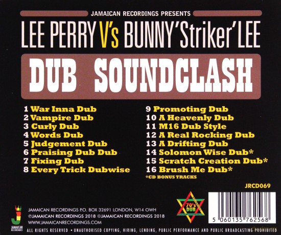 Leeperryvsbunnylee: Dub Soundclash [CD]