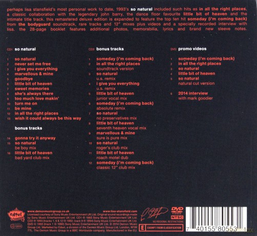 Lisa Stansfield: So Natural [3CD]