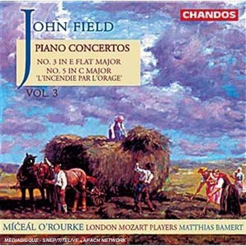 London Mozart Playersbamert: Field Piano Concertos 3 5 [CD]