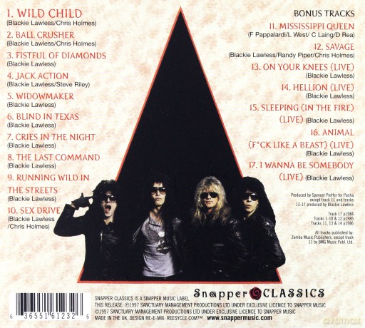 W.A.S.P.: The Last Command [CD]
