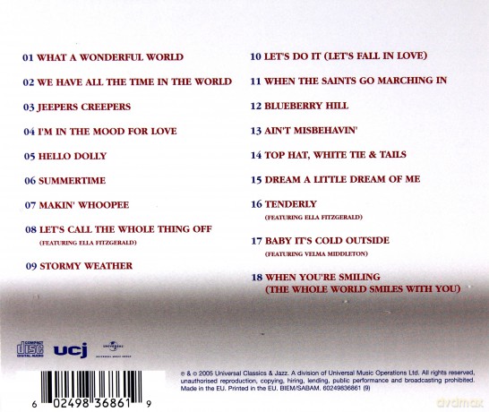 Louis Armstrong: What A Wonderful World [CD]