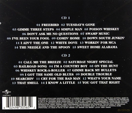 Lynyrd Skynyrd: Greatest Hits [2CD]