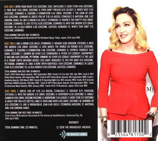 Madonna: The Broadcast Archive [3CD]