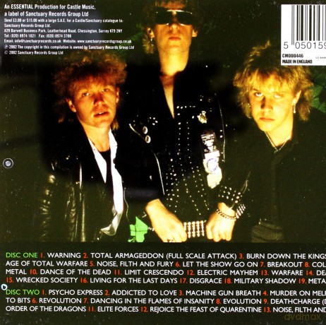 Warfare: Metal Anarchy [CD]