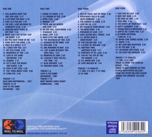 Matt Monro: Three Classic Albums + Singles 1956-1962 [4CD]