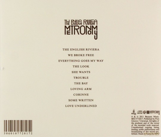 Metronomy: The English Riviera [CD]