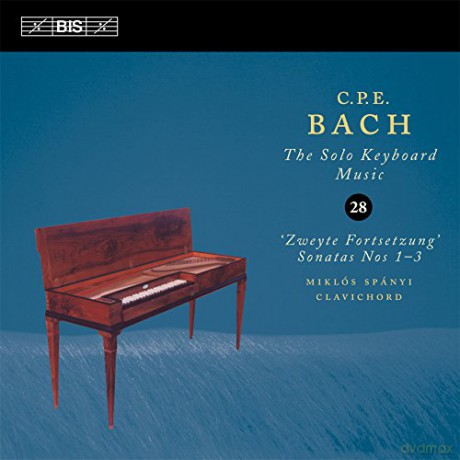 Miklos Spanyi: Bachsolo Keyboard Music vol. 28 [CD]