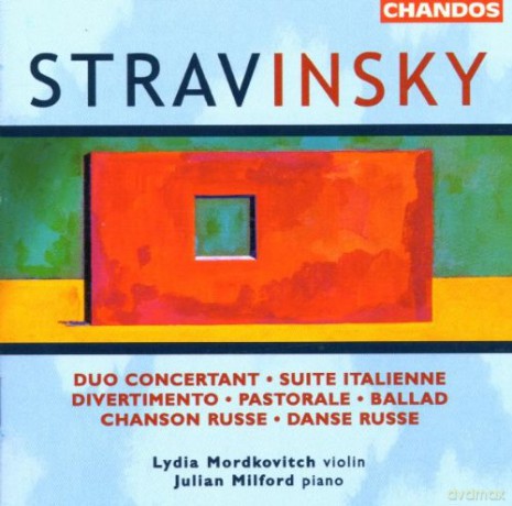 Mordkovitchmilford: Stravinsky Works For Violin Piano [CD]