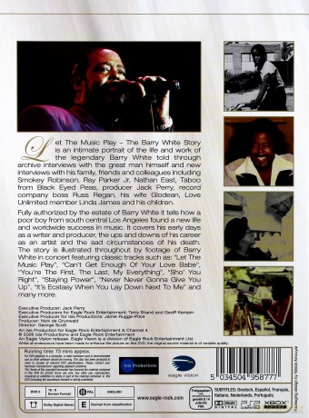 Barry White: Let The Music Play [DVD]