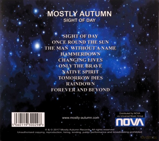 Mostly Autumn: Sight Of Day [CD]