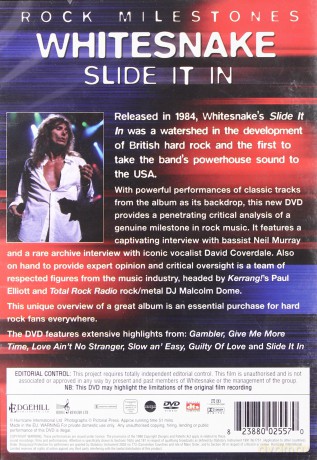 Whitesnake: Slide It In [DVD]
