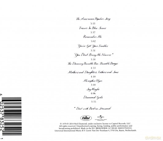 Neil Diamond: You Don't Bring Me Flowers [CD]